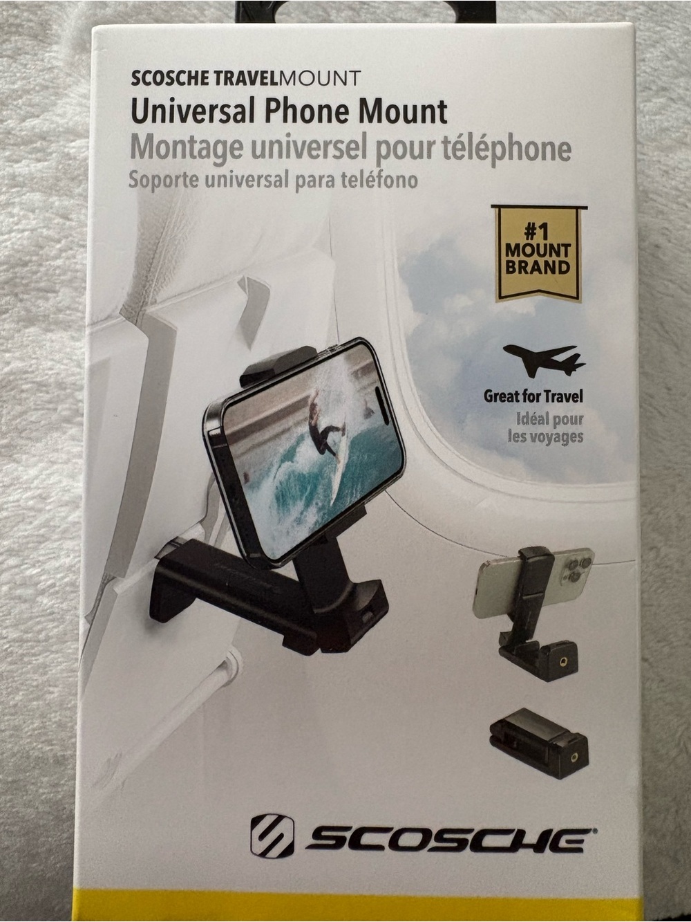 TravelMount Universal Phone Mount - Black